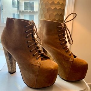 Jeffrey Campbell Lolita Platform Ankle Boots